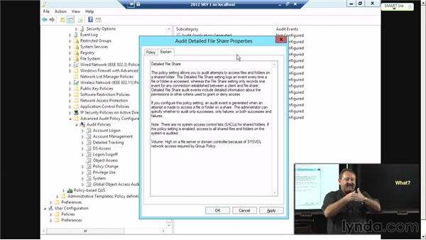 Windows server file access auditing